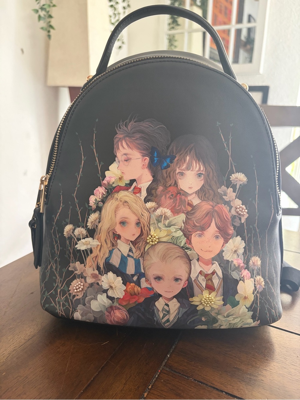 Harry Potter BoxLunch Botanical Group Portrait Mini Backpack Wizarding World